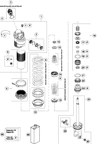 Shock Absorber Disassembled