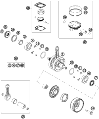 Crankshaft, Piston