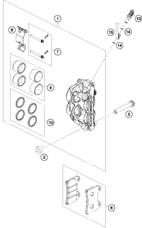 Brake Caliper Rear
