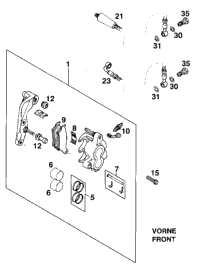 Brake Caliper Front