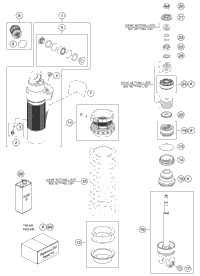 Shock Absorber Disassembled