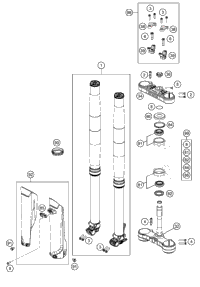 Front Fork, Triple Clamp