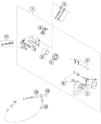 Rear Brake Caliper