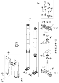 Front Fork, Triple Clamp