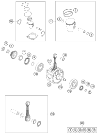 Crankshaft, Piston