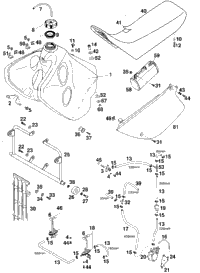 Tank, Seat, Cover