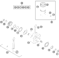 Crankshaft, Piston