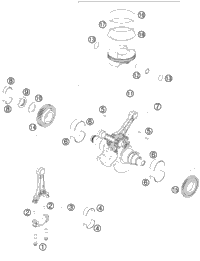 Crankshaft, Piston