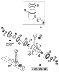 Crankshaft, Piston