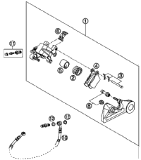 Brake Caliper Rear