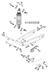 Swingarm, Shock Absorber