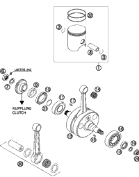 Crankshaft, Piston