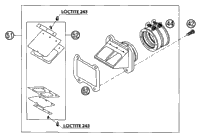 Reed Valve Case