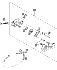 Brake Caliper Rear