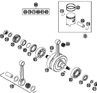 Crankshaft, Piston