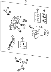 Brake Caliper Rear