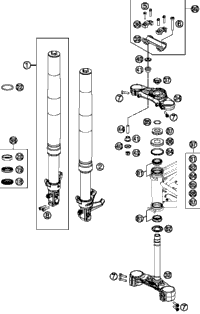 Front Fork, Triple Clamp