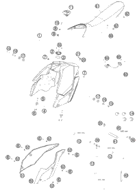 Tank, Seat, Cover