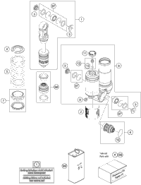 Shock Absorber Disassembled