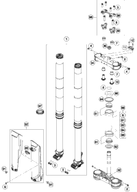 Front Fork, Triple Clamp