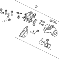 Brake Caliper Rear