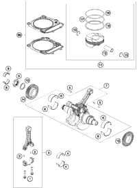 Crankshaft, Piston