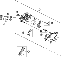 Brake Caliper Rear