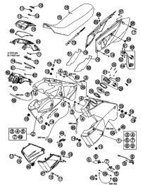 Tank, Seat, Cover