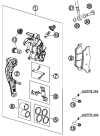 Brake Caliper Front