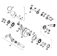 Crankshaft, Piston