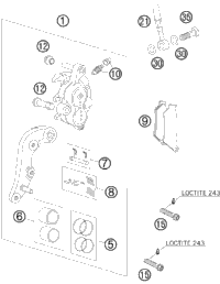 Brake Caliper Front