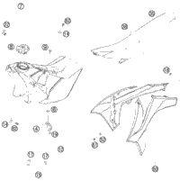 Tank, Seat, Cover