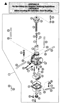Carburetor Keihin Pwk 39/38 Ag