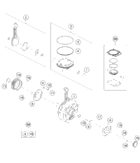 Crankshaft, Piston
