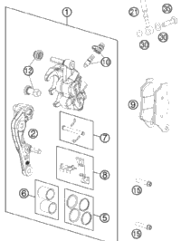 Brake Caliper Front