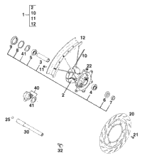 Front Wheel Lc4, Comp