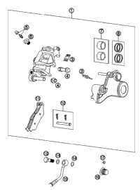 Brake Caliper Rear