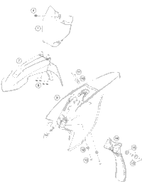 Mask, Fenders