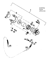 Caliper Rear