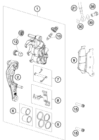 Brake Caliper Front