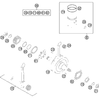 Crankshaft, Piston