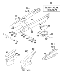 Swingarm, Chain Guard