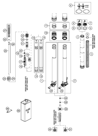Front Fork Disassembled