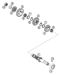 Transmission I - Main Shaft
