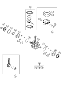 Crankshaft, Piston