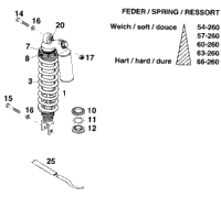 Shock Absorber White Power