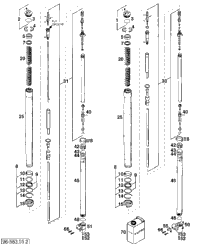 Front Fork Legs Wp