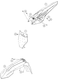 Mask, Fenders