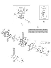 Crankshaft, Piston