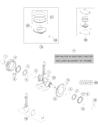 Crankshaft, Piston
